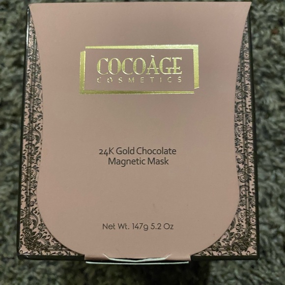 COCOAGE 24K Gold Chocolate Magnetic Mask - Pink and Gold - Picture 1 of 7